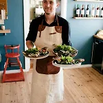ゲストハウス Langebjerg & Spisested